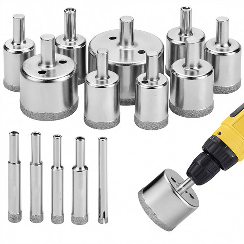 Diamond hole saw 5mm 100mm - diamond,