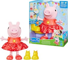 Peppa Pig Yellow Peppa’s Muddy Puddles Party Doll