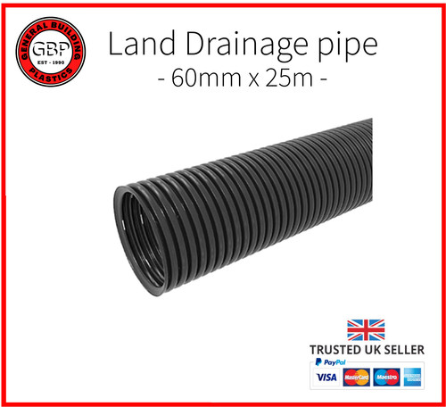 60mm 25m perforated land - 60mm,