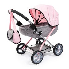 Bayer Design Cosy Doll Pram Stroller Pushchair for Dolls