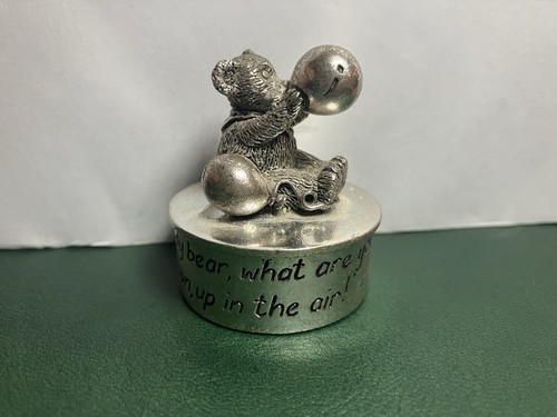 Vintage silver scenes teddy - vintage,