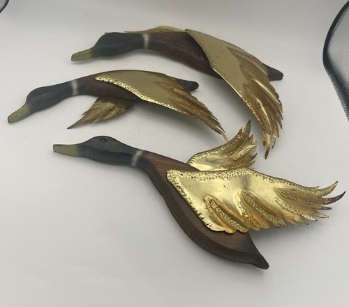 Vintage flying mallard - flying,