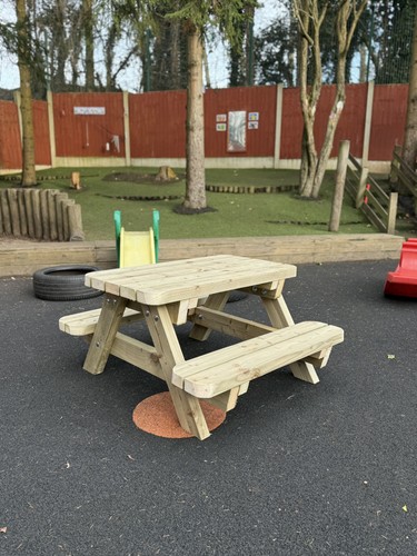 Kids wooden picnic - wooden,