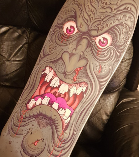 Santa cruz skateboard deck - cruz,
