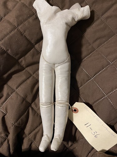 Bru marked kid leather - kid, doll