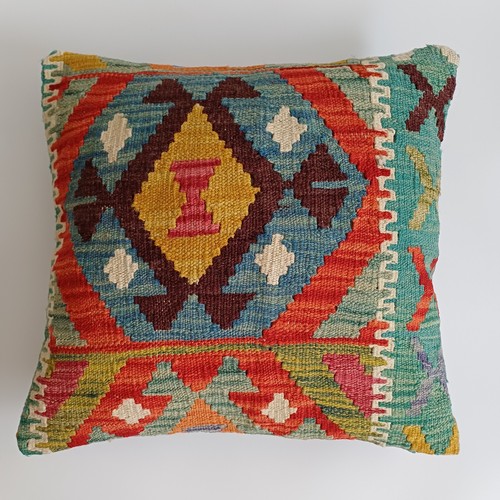 Afghan handmade cushion - handmade, cover