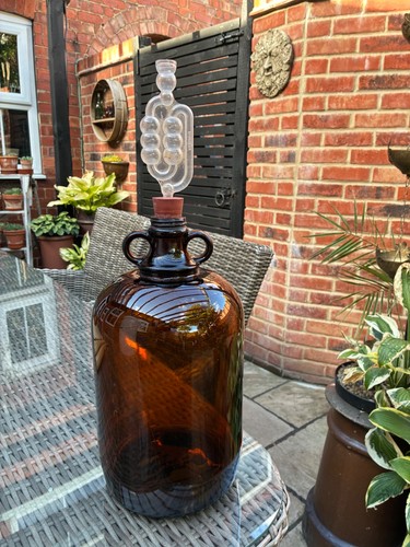 Vintage demijohn for - wine, /