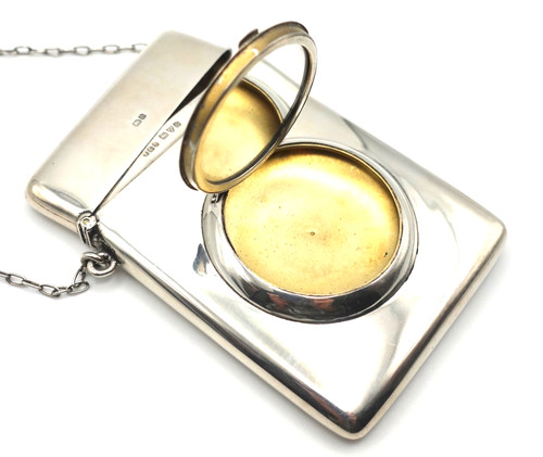 Antique sterling silver - silver, card