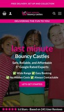 Last Minute Bouncy Castles For