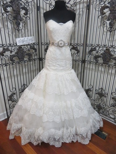 H31w rustic fit flare lace - n,