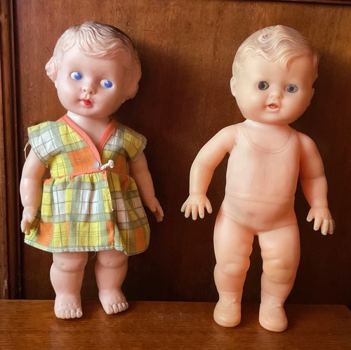 Vinyl dolls circa 1970 boy - 2, &