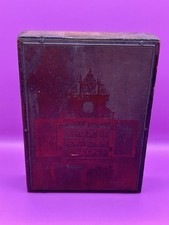 Vintage Letterpress Printing Block Wooden Cabinet Furniture 