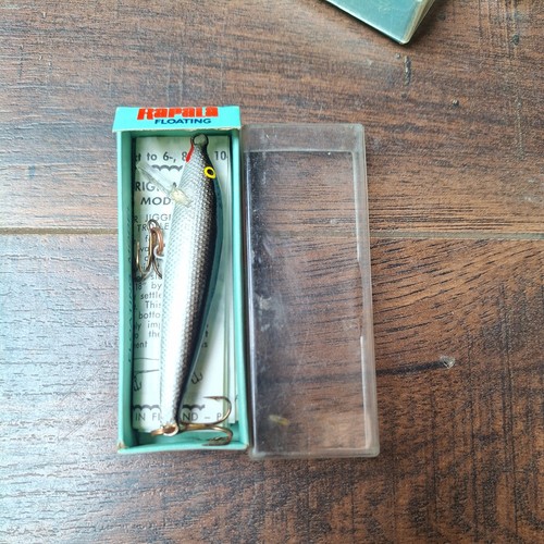 Vintage rapala s silver - f-7,