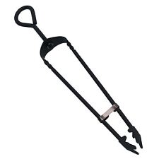 18" Loop Top Tongs Fire Coal