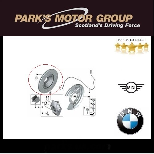 Genuine bmw rear performance - rear,