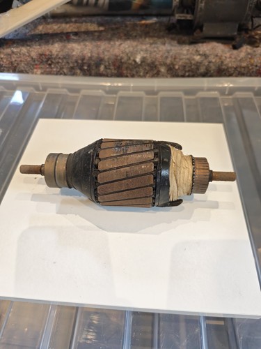 Vintage motor armature - motor, –