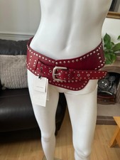 Zara STUDDED LEATHER CORSET