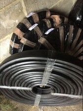 50ft 80mm  BOAT FENDER BLACK RUBBER / RUBBING STRAKE ,BOAT,YACHT