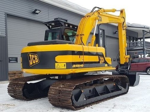 Jcb js130hd decals - jcb, stickers