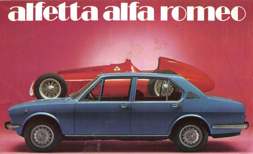 Alfa romeo alfetta 1800 - alfa, saloon