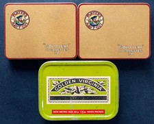 3 VINTAGE CIGARETTE TINS - 2