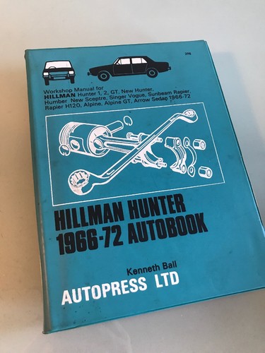 Hillman hunter 1966 1972 - hunter, 1966-1972