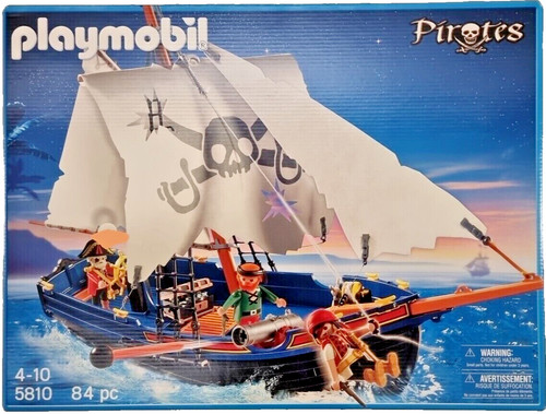 Playmobil pirate corsair - pirate, ship