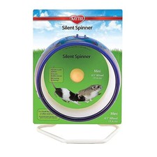Kaytee Silent Spinner Mini Exercise Wheel Hamsters Mice (Single) Assorted Colour
