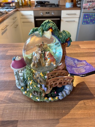 Disney snow globe rare - , lady