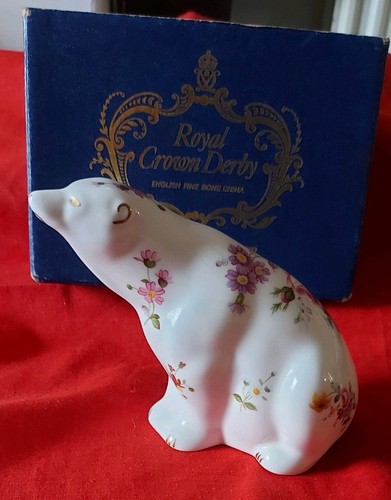 Royal crown derby - crown, bear