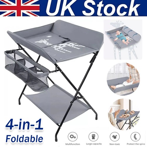 Foldable baby changer unit - foldable,