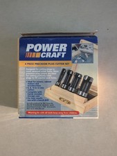 4 Piece Precision Plug Cutter