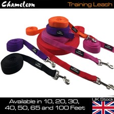 Dog Training leash lead strong Dog Puppy  10,20,30,40,50,65 80,100ft length