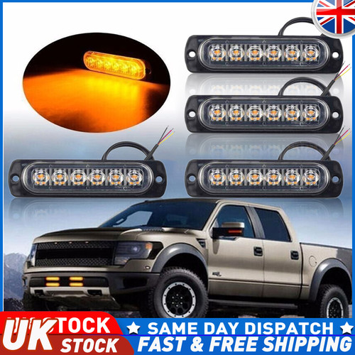 Amber led hazard warning - amber,