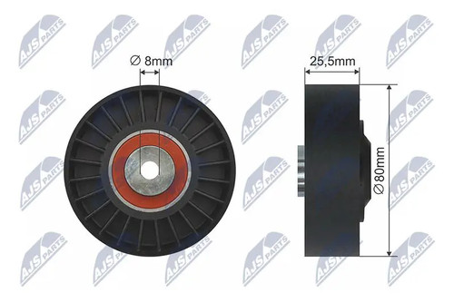 Belt pulley plastic - v-belt,