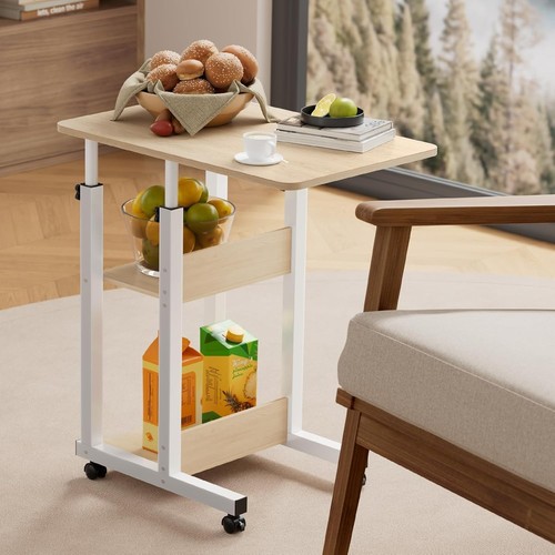 Overbed table with - table, lockable