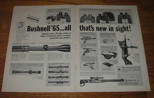1965 bushnell scopes - 1965, and