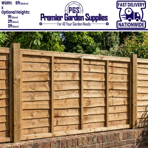 Premier lap garden fence panel - premier,