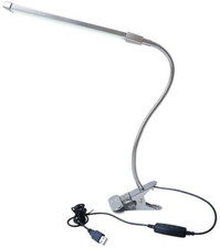 10W LED Clamp Desk Lamp – 10-Level Dimmable, 3 Light Modes, USB Powered 💡✨