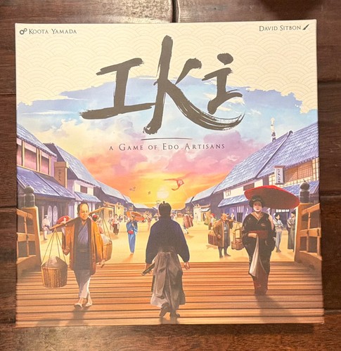 Iki board game played once - iki, once*