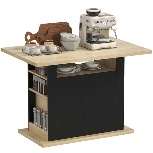 Homcom kitchen island with - homcom,