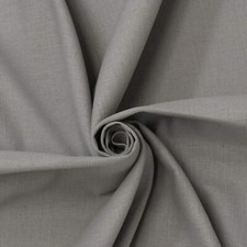 Laura Ashley Austen Pale Charcoal Fabric | Plain | Curtains Cushions Upholstery