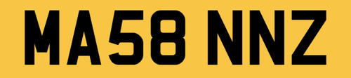 Cherished number plate - cherished,