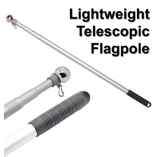 Telescopic flag pole - flag,