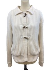 MUSTO White Knitted Jacket