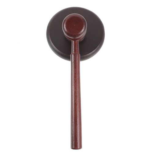 Wooden judge gavel hammer - wooden,