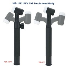 High Copper Content Connectors WP 17FV TIG Welding Torch Air Cooled with Valve