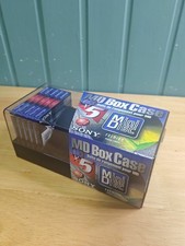 X5 Sony 74 MiniDisk & MD Box