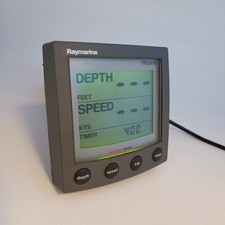 Raymarine ST60 TRIDATA REPEATER A22017 Speed Depth Temp Autohelm Raytheon REFURB