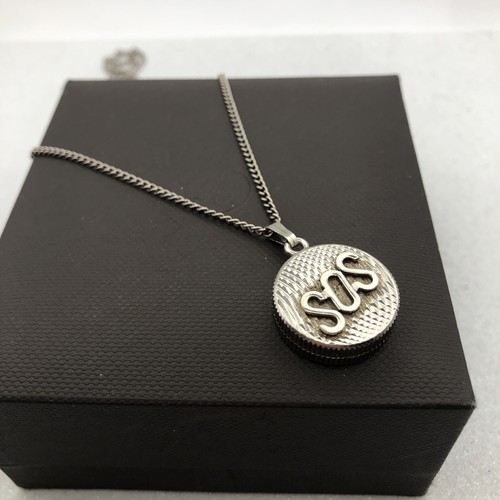 Vintage sos talisman pendant - vintage,